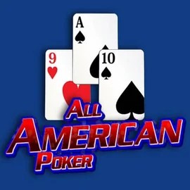 All American Poker game by RTG (Reel Time Gaming) – logo hosted on Wild Robin Casino