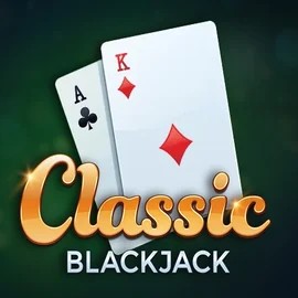 Classic Blackjack slot icon by Red Tiger Gaming, available at Wild Robin Casino
