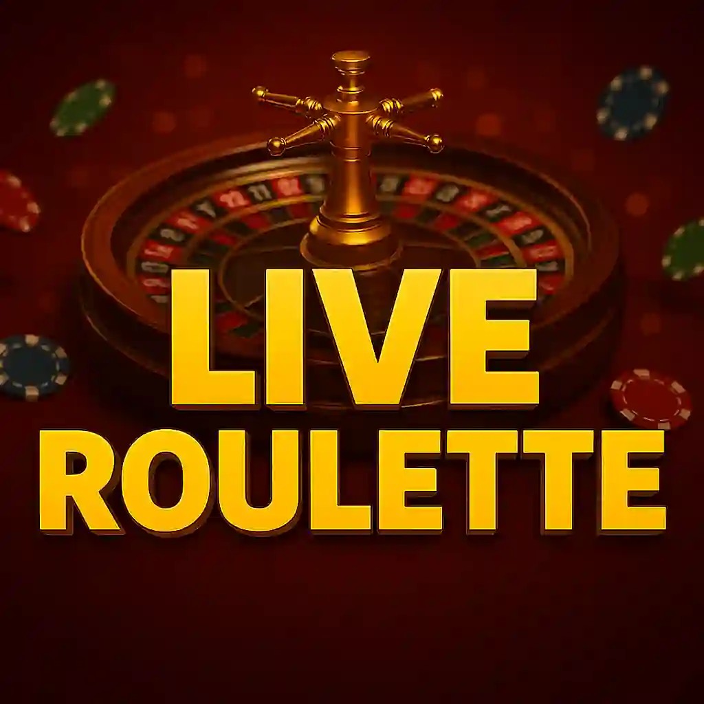 Live Roulette game by Evolution – logo hosted on Wild Robin Casino